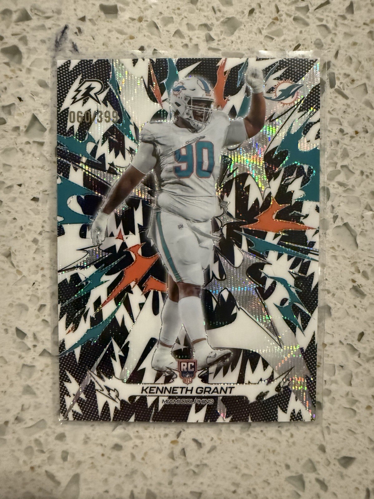 2025 Topps Resurgence - Kenneth Grant #156 (RC) - Black & White Surge /399