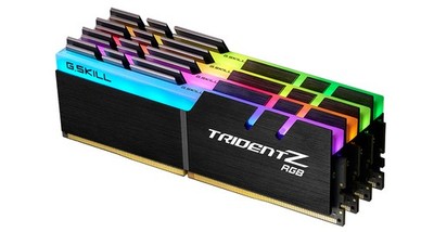 G.Skill Trident Z RGB 32 GB DDR4-4000 Quad-Kit, Arbeitsspeicher schwarz