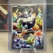 Pokémon Carbink Basic Full Art Holo Illustration Rare 90 HP Ascended Heroes 242…
