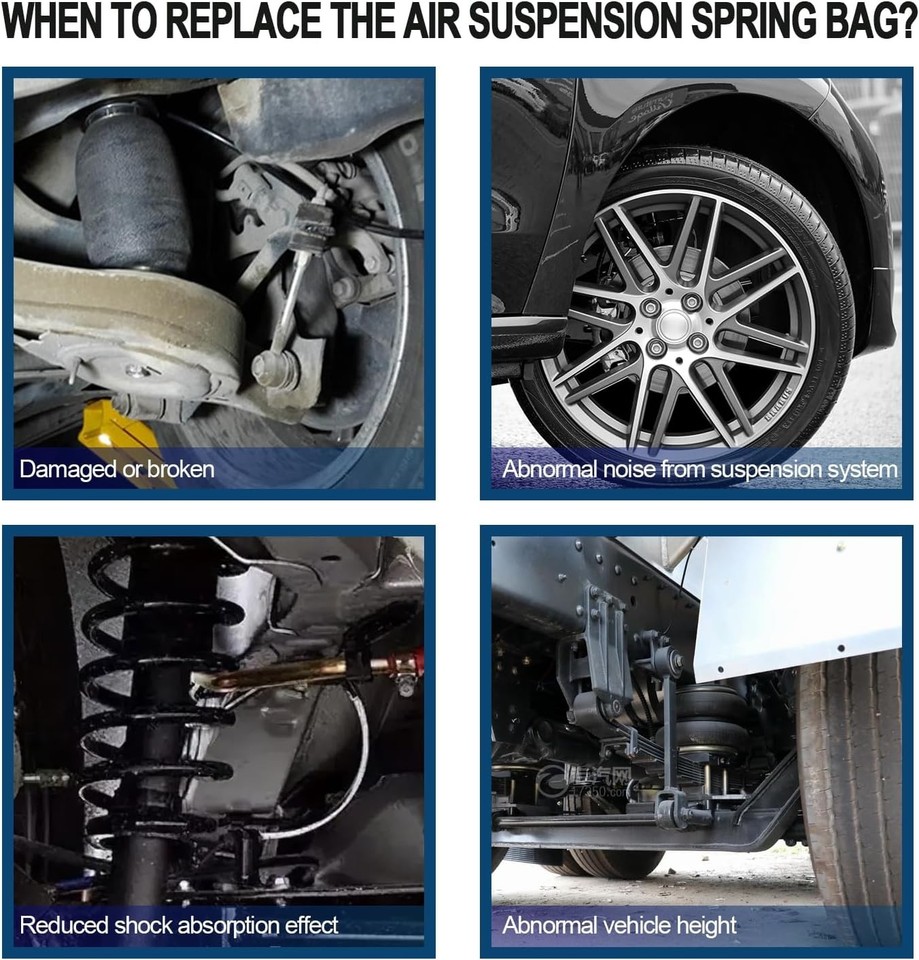 Rear Air Suspension Spring Bag For Mercedes GL GLE GLS X166 X164 ...