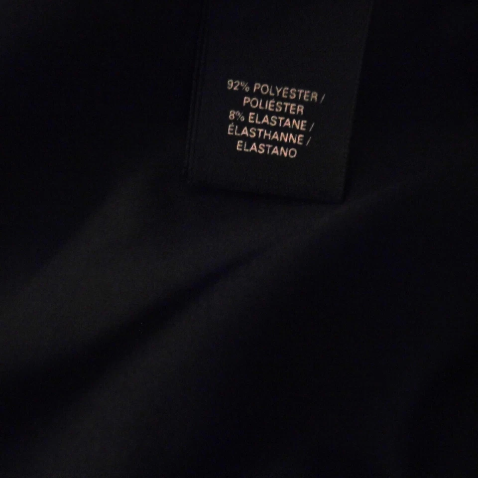 Blazer negro para mujer Victorias Secret manga 3/4 forrado ajustado corto talla 6 Foto 4 de 4