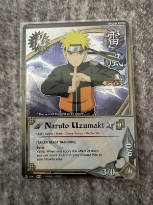 Bandai Naruto CCG Naruto Uzumaki 1641 foil S28