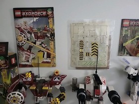 Lego Exo Force Lot 8102, 7708, 7705,7713, And Minifigures