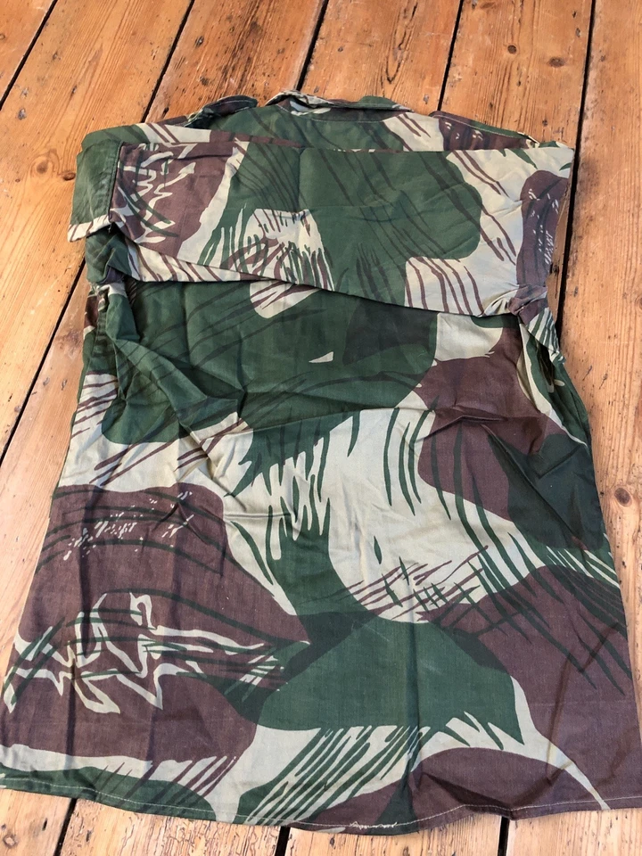 Rhodesian Army Brushstroke Pattern Camouflage Shirt Mint Medium/Large Size - Image 4 of 4