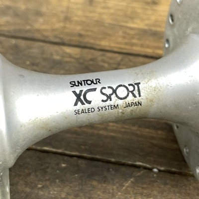 Vintage Suntour XC Sport Front Hub 36h HIgh Flange Quick Release