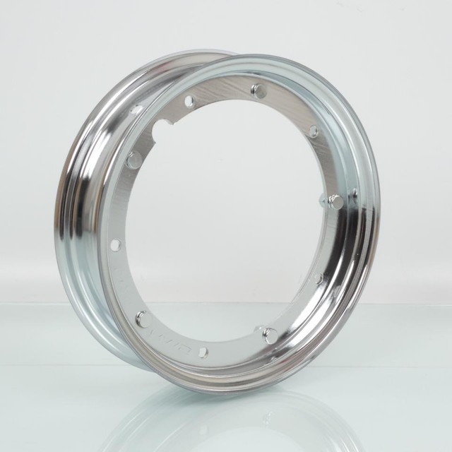 Jante avant RMS pour scooter Piaggio 150 Vespa PX 2011-2016 chromé 10 pouces