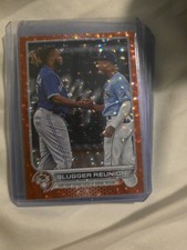 2022 Topps Slugger Vladimir Guerrero W. Franco Rookie RC Orange Foil /199 NRMT+