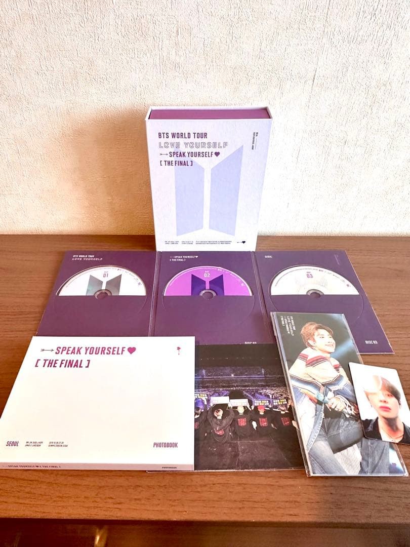 BTS 15-Piece Album Set Photobook Photo Canvas CD DVD Blu-ray