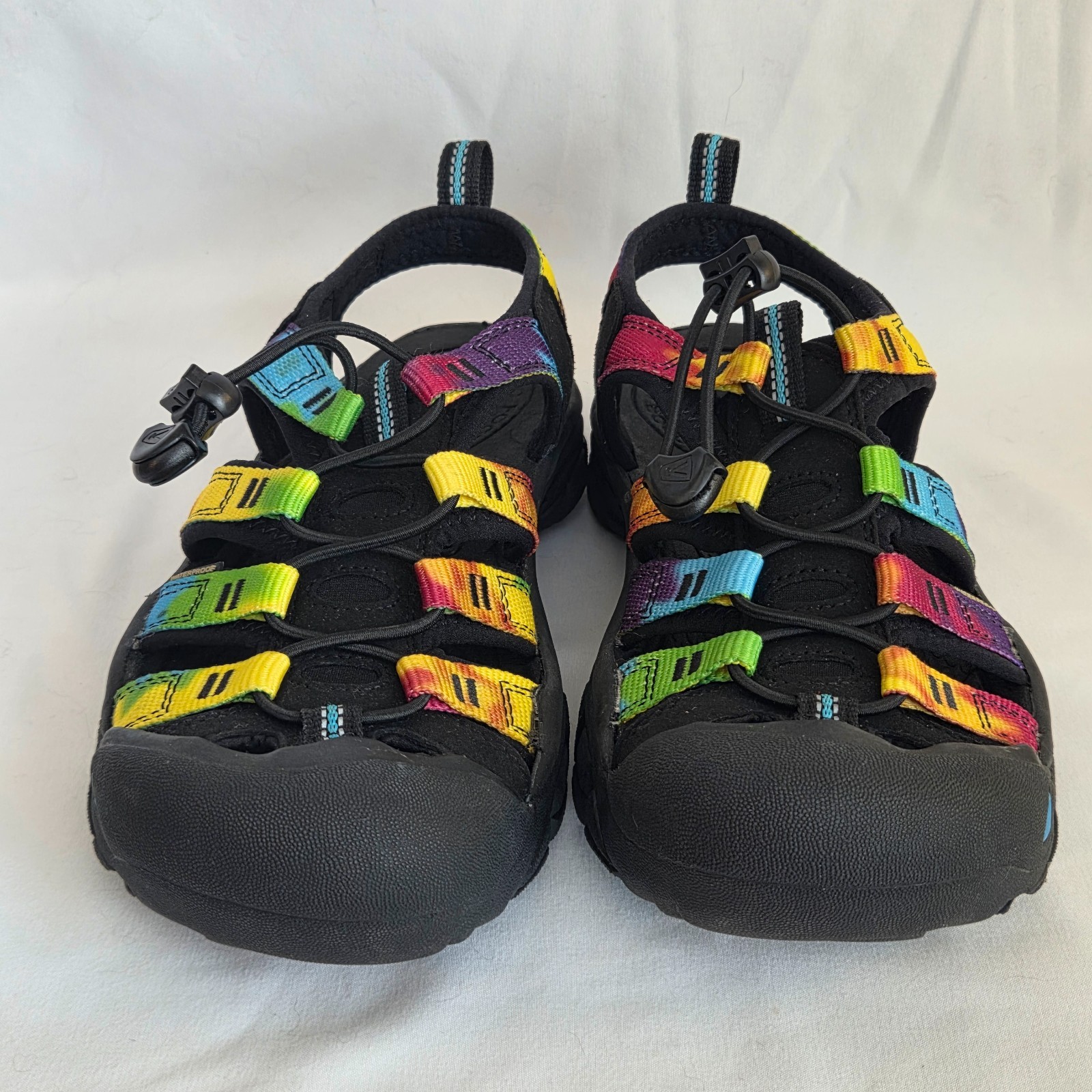Sandali da donna KEEN Newport H2 6 5 US arcobaleno tie dye sport acquatici escursionismo NUOVI