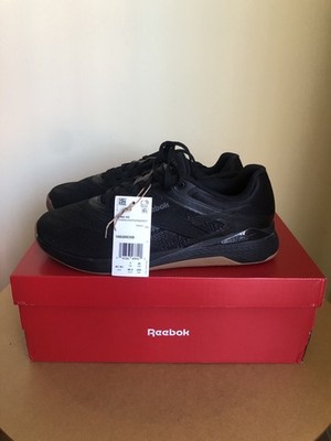 Brand New Men Reebok Nano X5 Black Gum Cross-Training Shoes 8 US