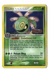 Pokemon CRADILY 7/108 Stamped Reverse Holo (2007 EX Power Keepers) DAM/Damaged on eBay