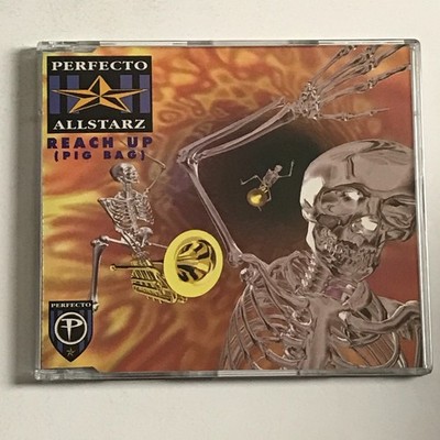 Perfecto Allstarz - Reach Up (Pig Bag) CD Single 1995   745099905026 EX/EX