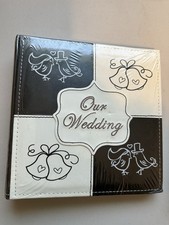 Our Wedding Photo Album Cover Is 9in X 9in