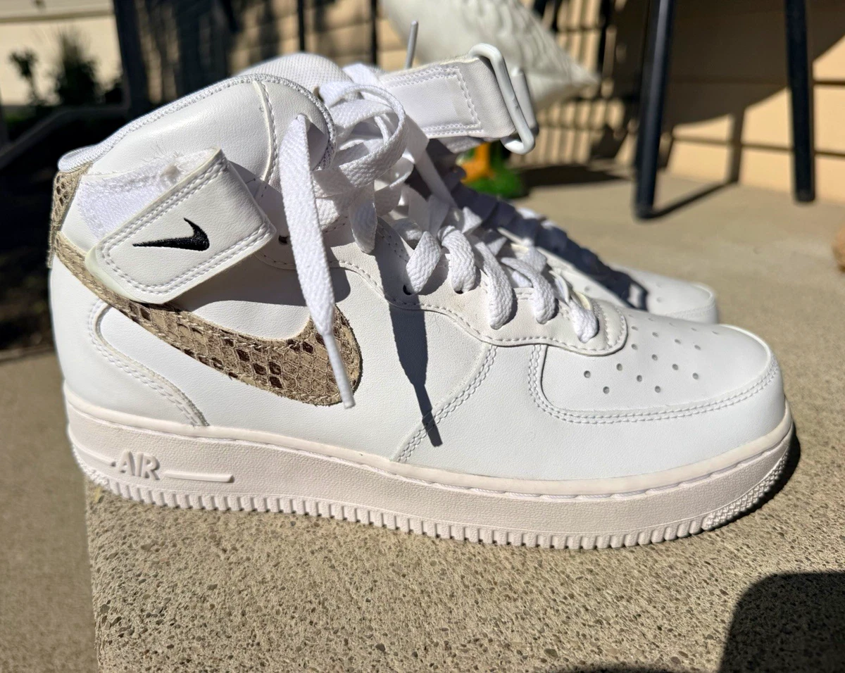 Nike Air Force 1 Mid White for Sale | Authenticity Guaranteed | eBay