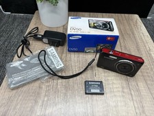 Samsung DV50 16.1mp Digital Camera W/Box, Battery, And Charger Tested Good