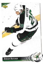 1992-93 Upper Deck - Derian Hatcher #287 Dallas Stars