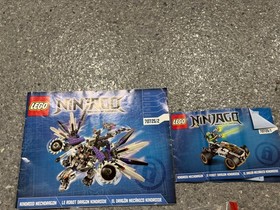99.9% complete LEGO 70725 Nindroid MechDragon Complete w/ Manuals