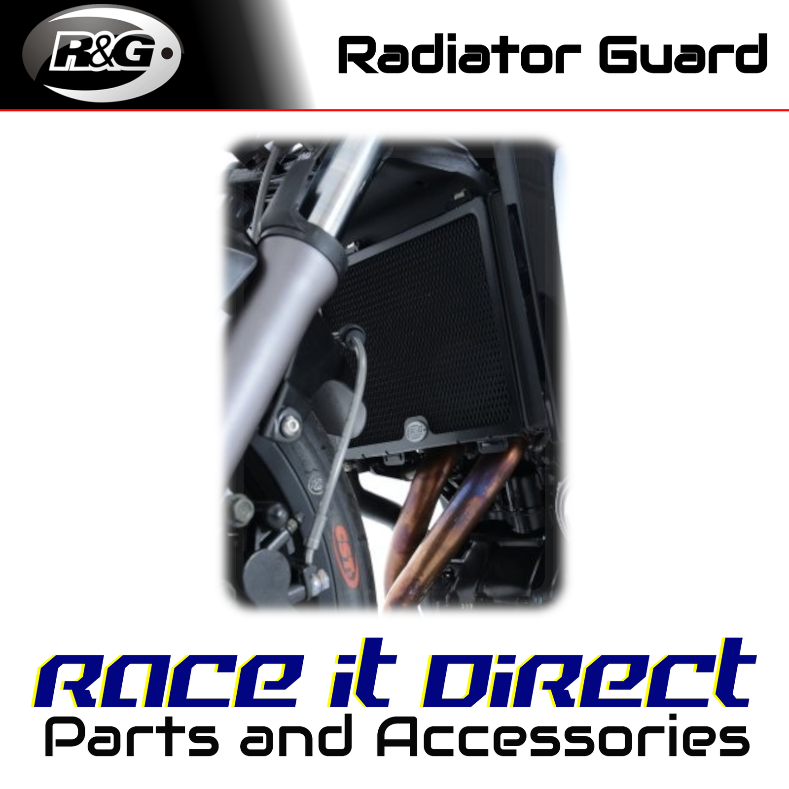 Aluminium Radiator Guard for CFMoto 650i 2013-2017 R&G