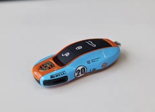 Gulf Racing 20 Key Cover Case Porsche Macan Cayenne Panamera Boxster 911 Le Mans