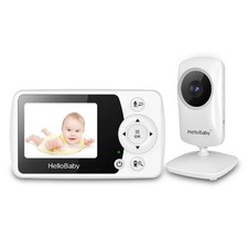 HelloBaby HB31 Night Vision baby monitor with Camera and Audio, 1000ft