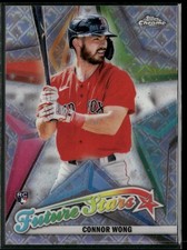 2022 Topps Chrome Logofractor Edition #FS-10 Connor Wong Future Stars