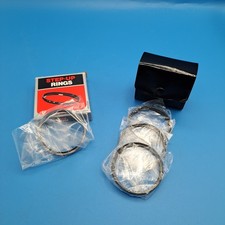 3 Vintage Vivitar 52mm Filters w Case, Close-Up No 1, 2  4  49-52mm Step-up