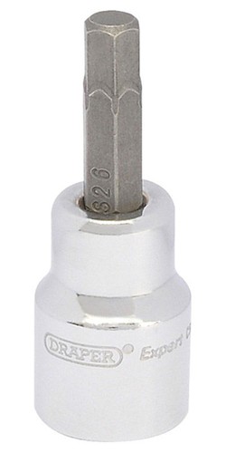 Draper Hex Bit 1 Individual 3/8" 1/2" Square Drive Metric MM Socket Tools Sets - Picture 6 of 9