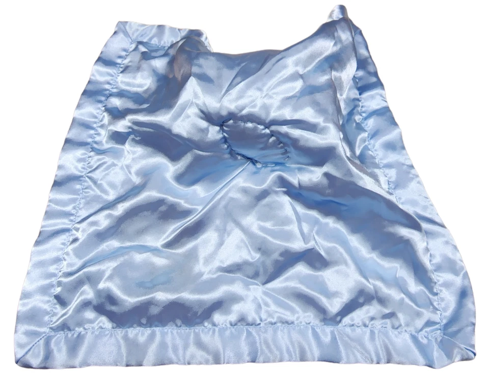 Circo Lovey Manta de Seguridad Felpa Béisbol Deportes Azul Satinado Mono Estrella Rojo Foto 2 de 2