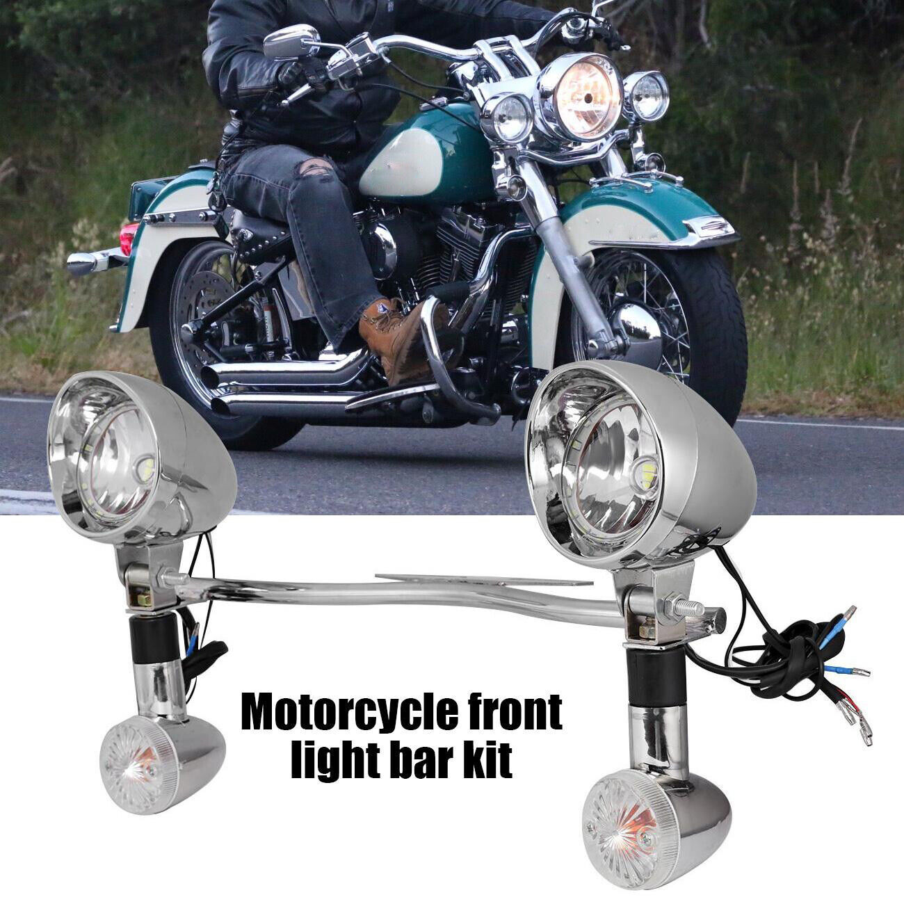 Passing Spot Light Bar Turn Signal For Kawasaki Vulcan VN 80