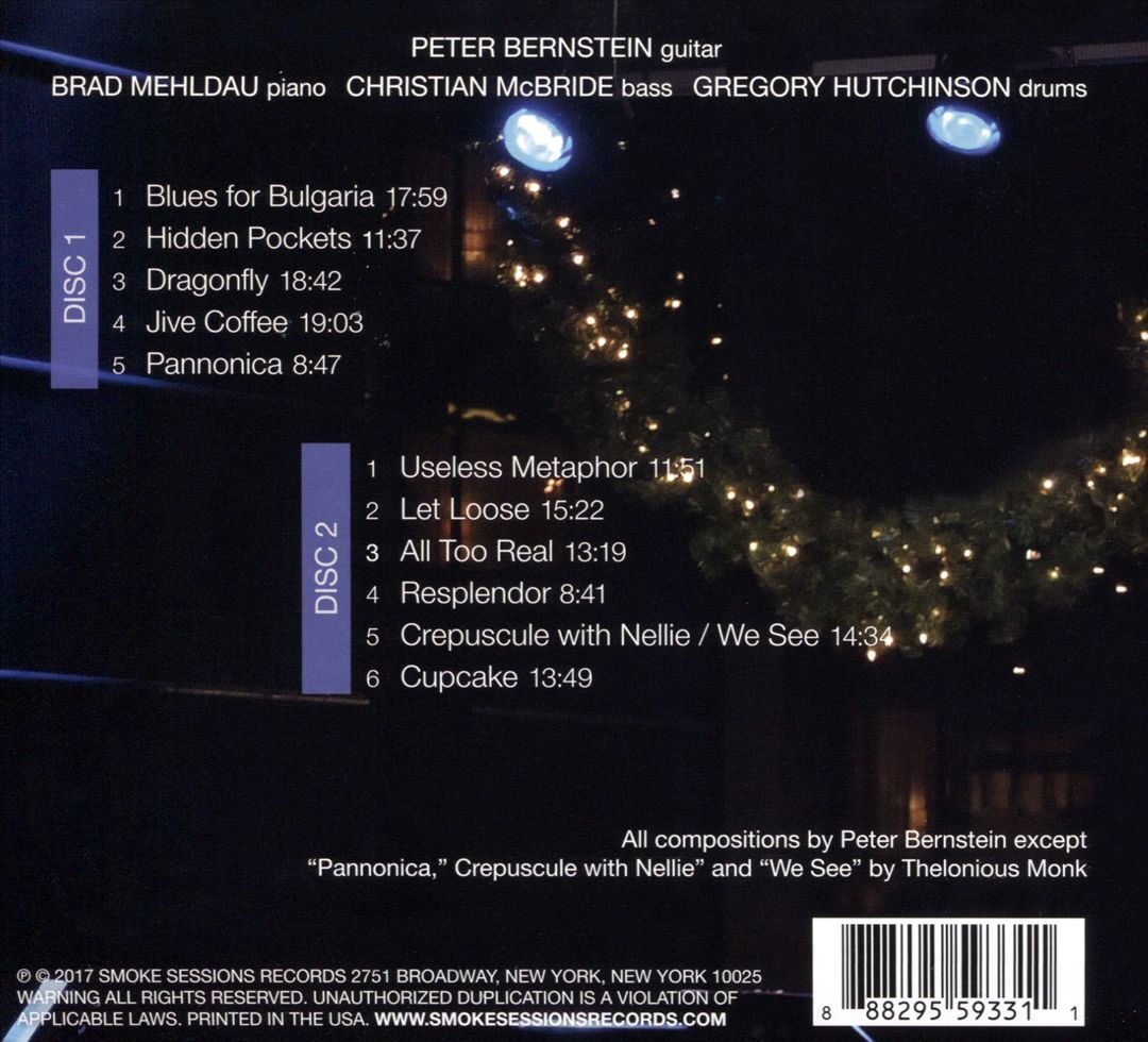 PETER BERNSTEIN SIGNS LIVE! NEW CD