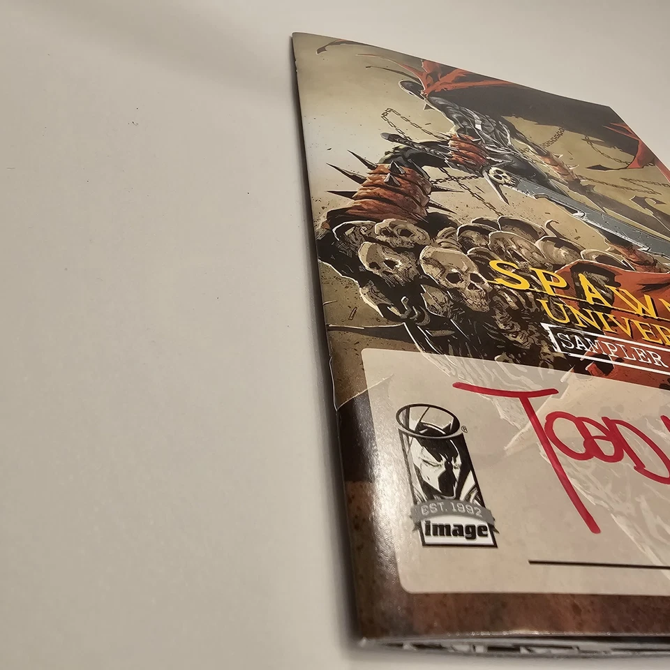 NYCC 2023 Autographed Todd McFarlane Spawn’s Universe Image Panel Signed 250 - Image 2 of 4