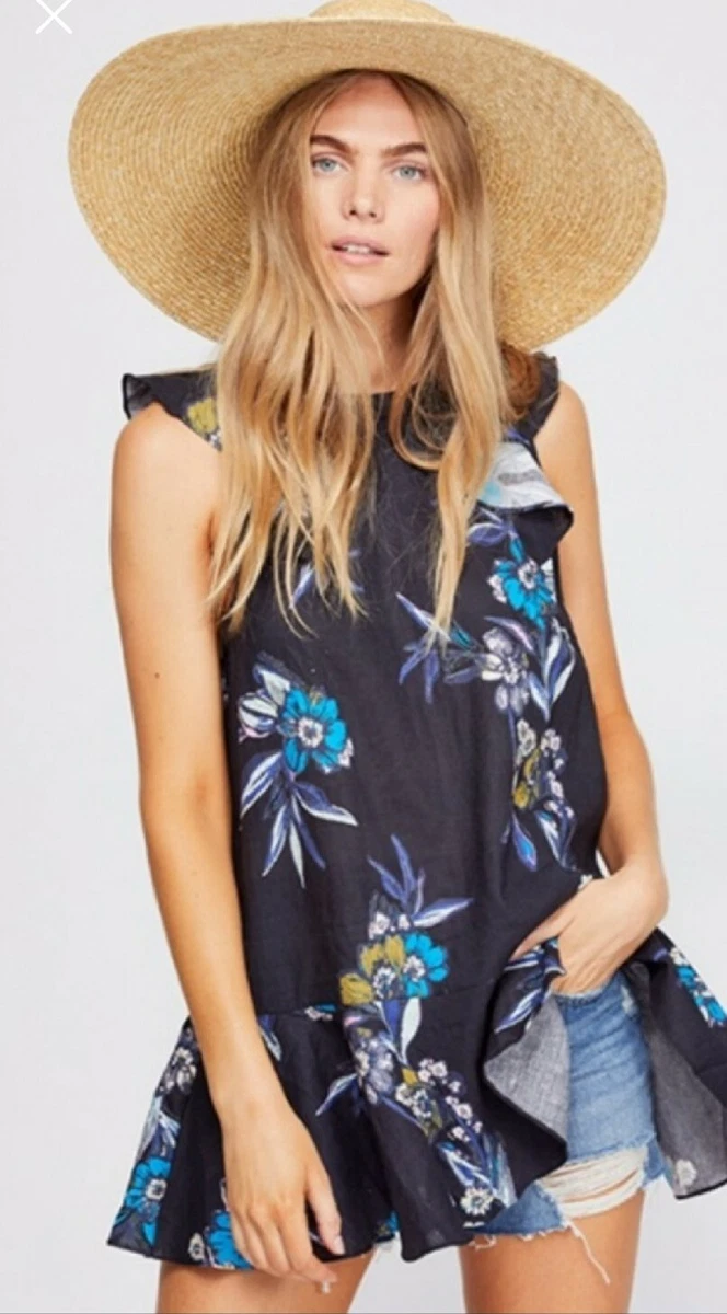 Bluebell print top mini dress