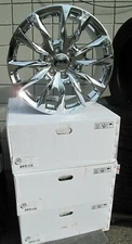 22" NEW 1500 RAM 2019 - 2022 FACTORY SPEC CHROME WHEELS RIMS 210C SET OF 4