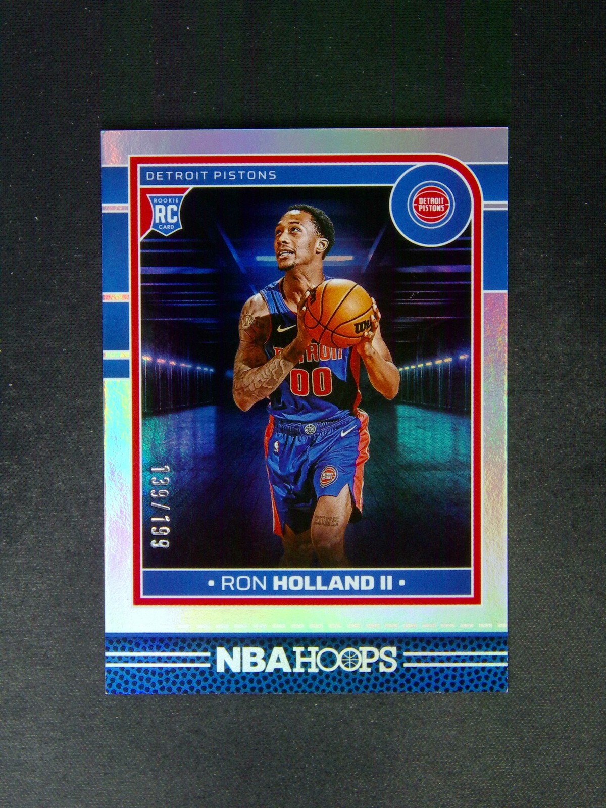2024-25 Panini Hoops Ron Holland II #235 RC Rookie Silver /199