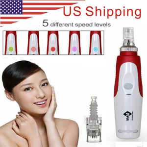 Electric-Derma-Pen-Stamp-Auto-Anti-Aging-Micro-Needle-Roller-Skin-Facial-Care-EN