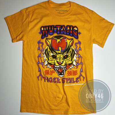 wu tang tiger style shirt