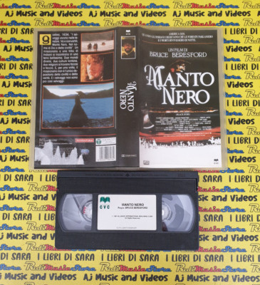 VHS film MANTO NERO lothaire bluteau august schellenberg aden young cvc (F244)