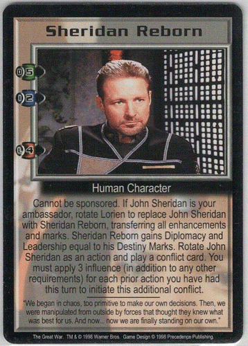 Babylon 5 CCG The Great War Ed Individual Card Sale Near Mint or Better Part 3/4 - Picture 27 of 27