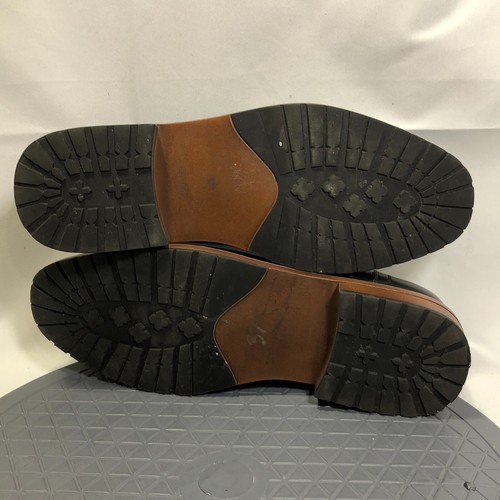 Perry Ellis Venice Mens Shoes Size 13 Black Lace Up - Picture 6 of 10