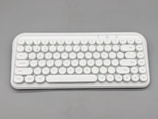 Taiahiro K898 Wireless Mechanical Gaming Keyboard Retro Round Keys White