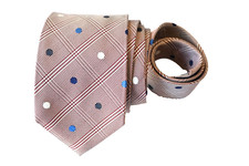 PINK MEN'S TIE RED/POLKA DOT WIDTH: 3.25" LENGTH: 60"