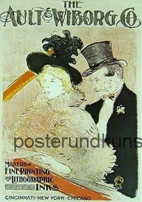 The Ault Wiborg Plakatkunst Großes Poster 84x60cm