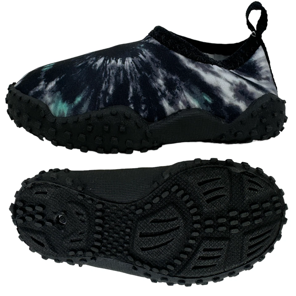 Zapatos acuáticos para niños pequeños Aqua Tye tinte playa deportes piscina secado rápido ligeros Foto 2 de 4