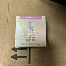 Clinique Cheek Pop Blush Pop #15 PANSY POP - Full Size 0.12 Oz. / 3.5 g New