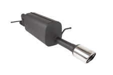 Sportauspuff Auspuff für Peugeot 208 II ab BJ 2019 90mm rund Endschalldämpfer