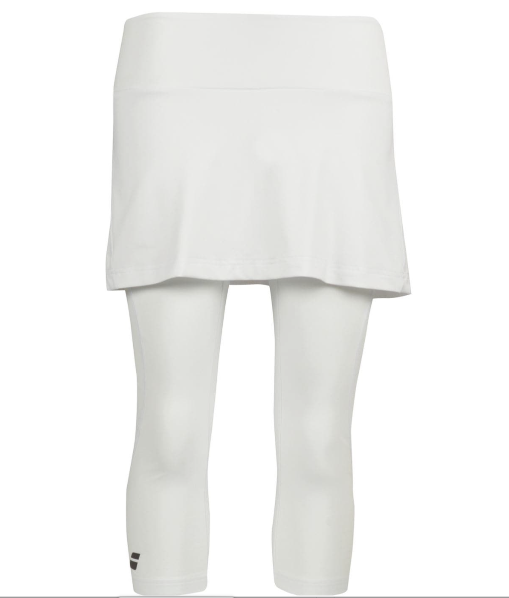 Babolat Women's Tennis Combi Core Skirt Pants White Size L or XL
