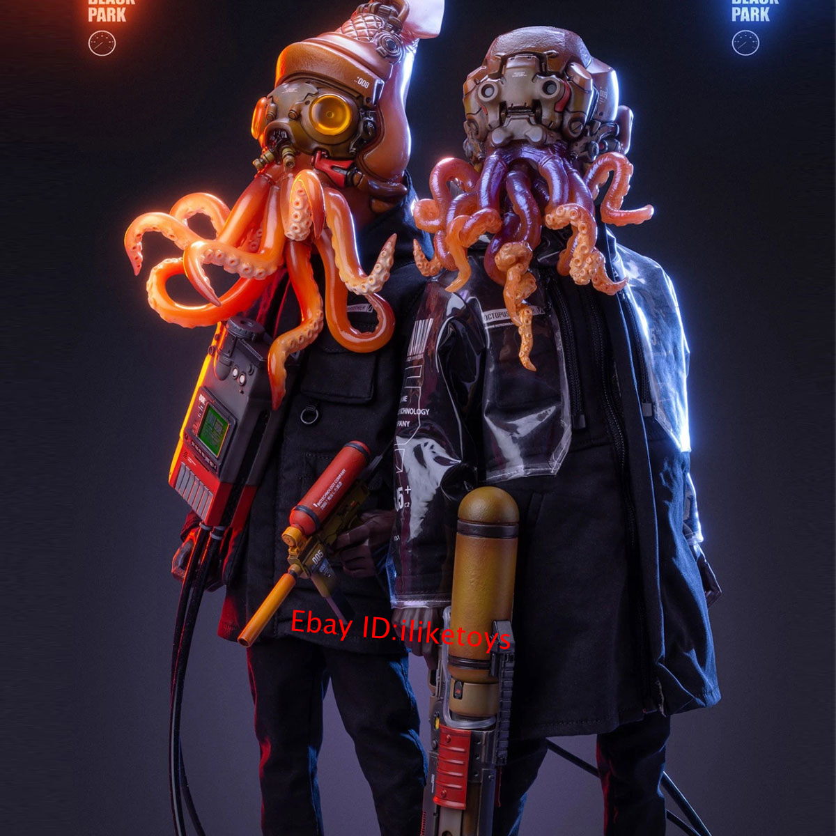 ブラック13パーク カニ兄弟 1/6フィギュア Crab Brothers BLACK 13 PARK B13 Crab brothers 2 Figures & Sense Package 1