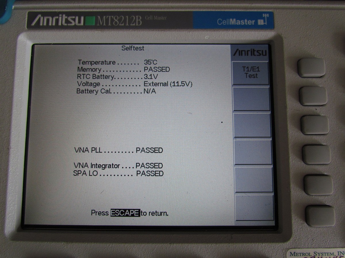 ANRITSU MT8212B CELLMASTER CABLE AND ANTENNA TESTER w/ a lot ANRITSU MT8212B CELLMASTER CABLE AND ANTENNA TESTER w/ a lot