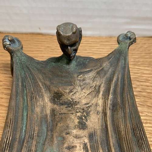 Vintage Demon Mephistopheles Rudgear Merle Co Trinket Dish Tray coin holder RARE - Picture 4 of 21