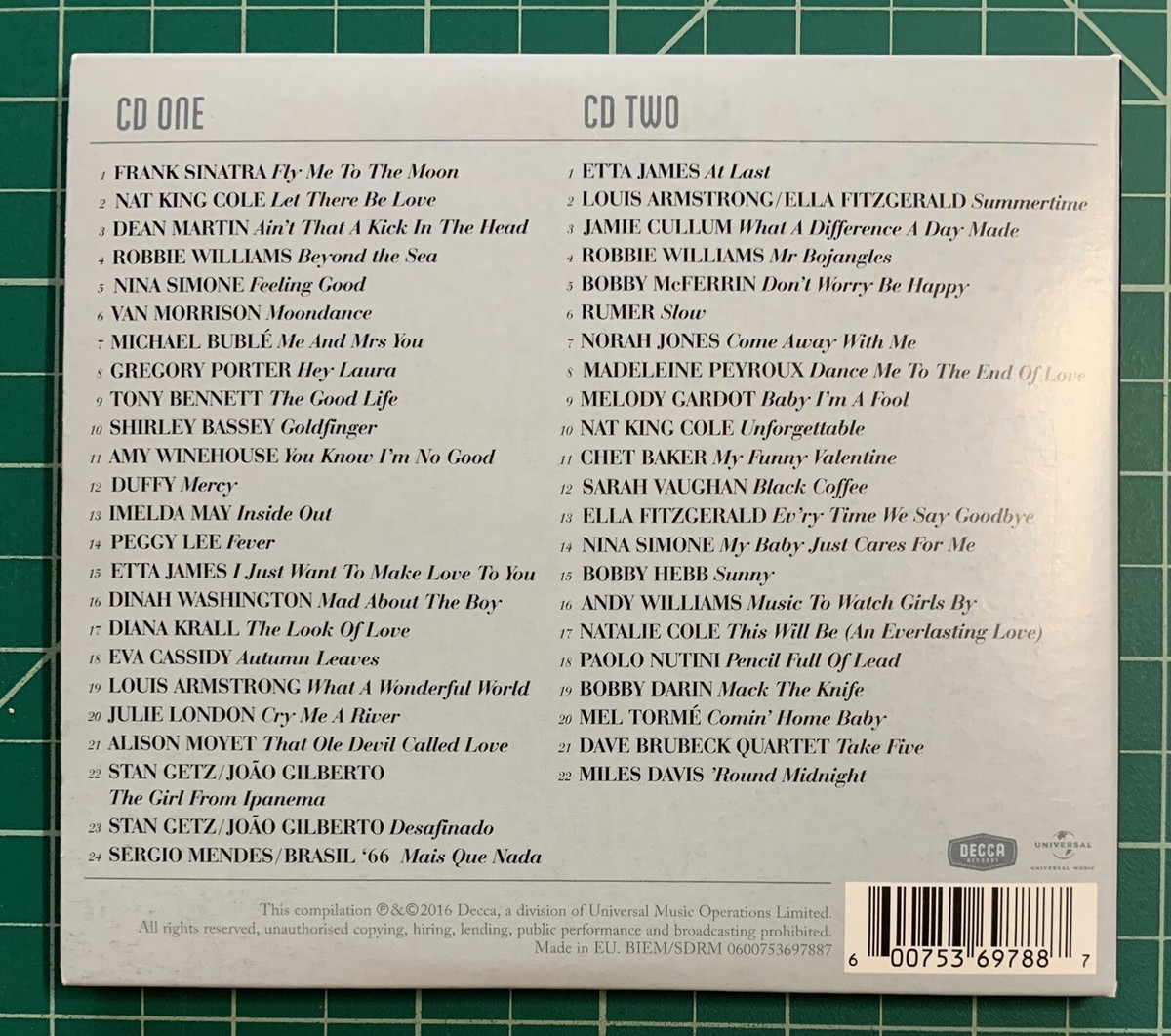 The Jazz Album [Decca] by Various Artists (CD, Jun-2016, 2 Discs